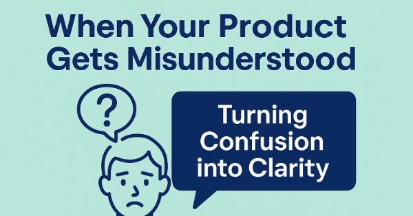 When Your Product Gets Misunderstood