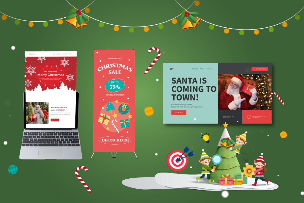 Seasonal social media package