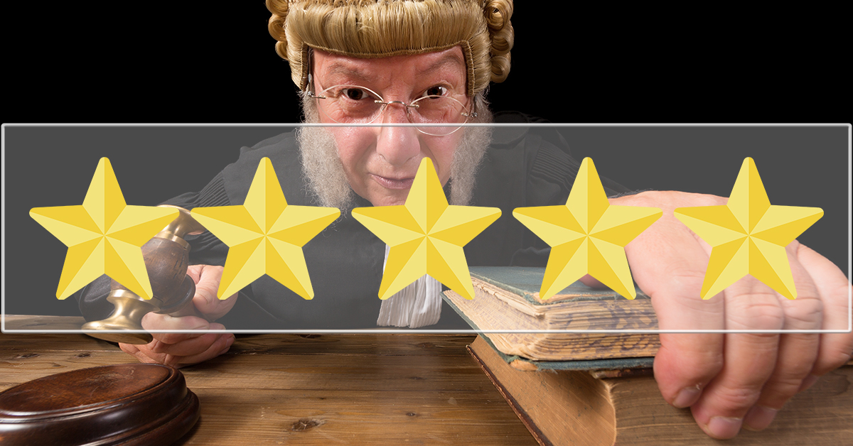 judging fake reviews