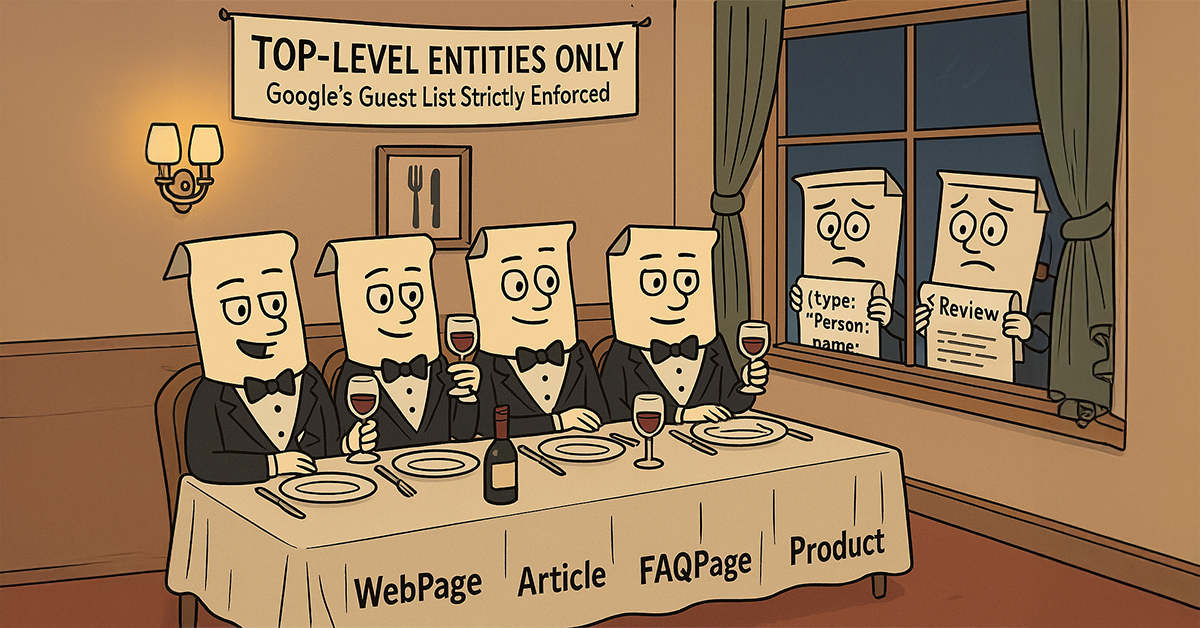 Entities in Schema