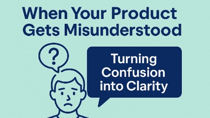 When Your Product Gets Misunderstood – Turning Confusion into Clarity