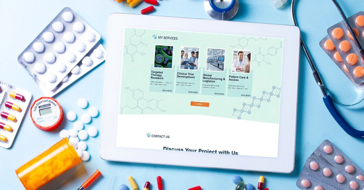 Website Design for Pharmaceutical Companies