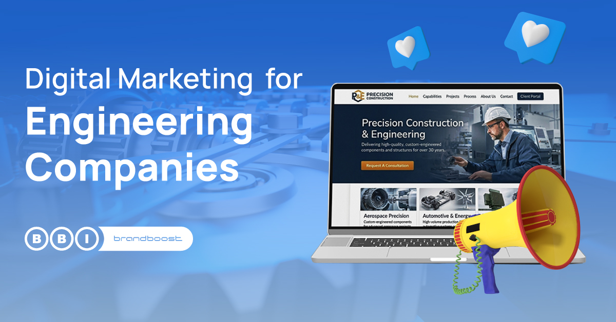 Digital marketing services for engineering companies in High Wycombe
