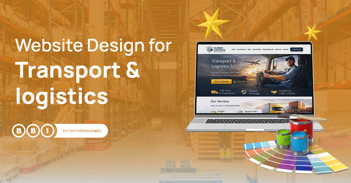 Web Design for logistics companies in High Wycombe